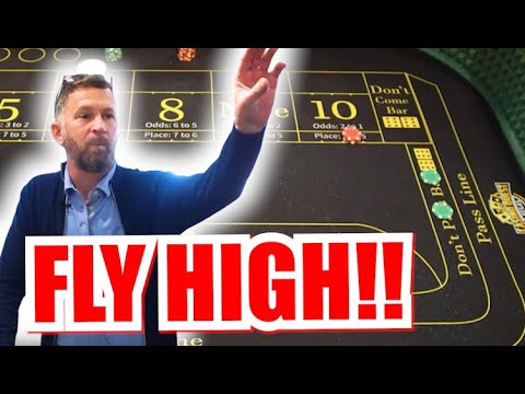 ?HIGH HOPES? 30 Roll Craps Challenge - WIN BIG or BUST #392