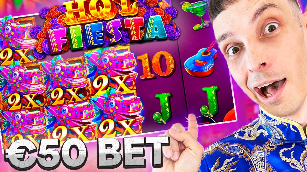 HUGE WIN on HOT FIESTA: HIGHROLL SESSION with mrBigSpin